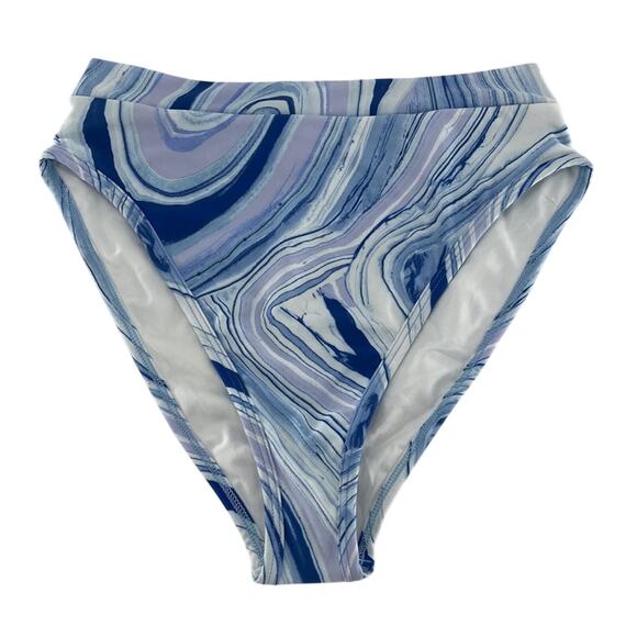 L SPACE MARBLE FRENCH BIKINI BOTTOM | L - Picture 6 of 7